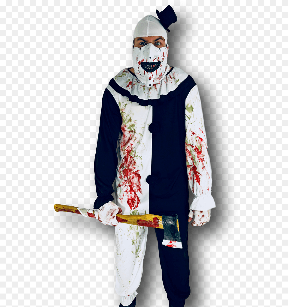 Art The Clown Costume, Adult, Tool, Person, Man Free Png Download