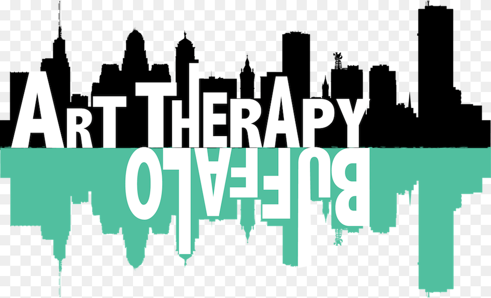 Art Therapy Buffalo Final Logo Skyline, Green, Lighting, Light, Text Free Png