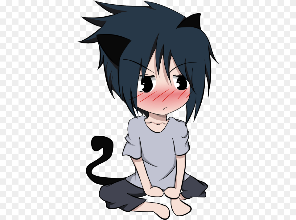 Art Trade Neko Sasuke Sasuke Uchiha, Book, Comics, Publication, Person Png Image