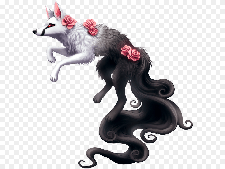 Art Tumblr Teen Freetoedit Fox And Wolves Anime, Animal, Canine, Dog, Mammal Free Png