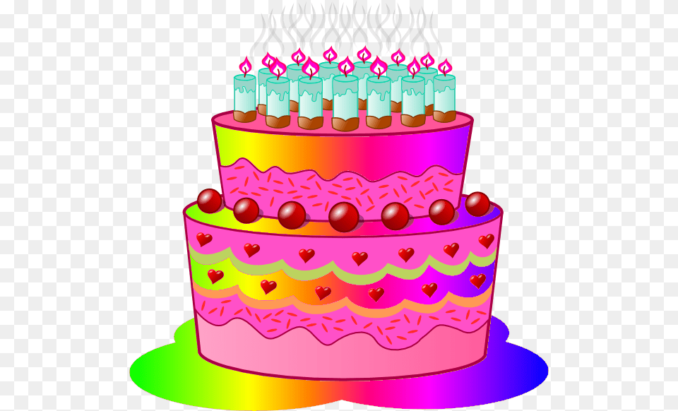 Art Use These Free Birthday Cake Clip Art, Birthday Cake, Cream, Dessert, Food Png