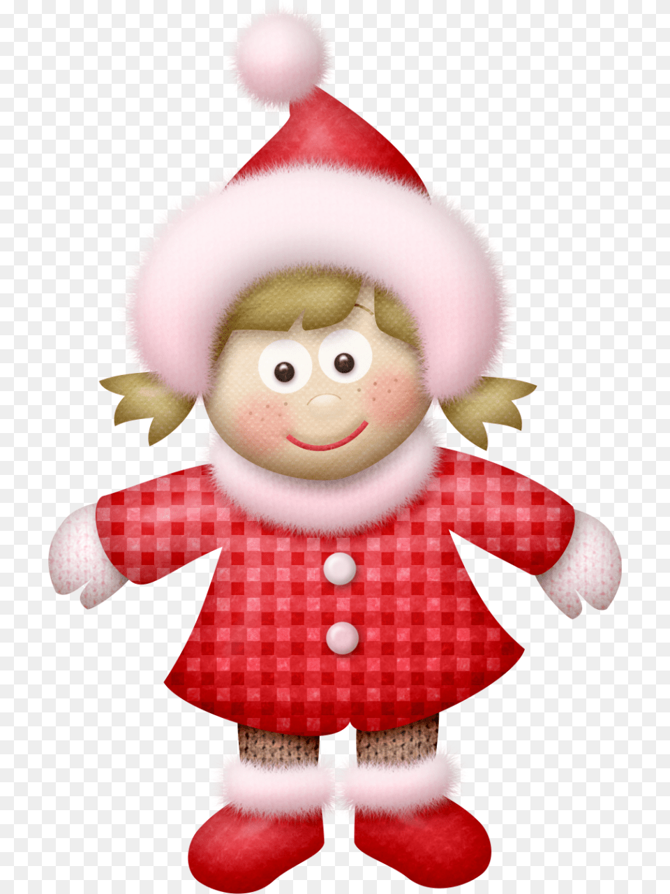 Art Winter Time, Doll, Toy, Elf, Face Free Png Download
