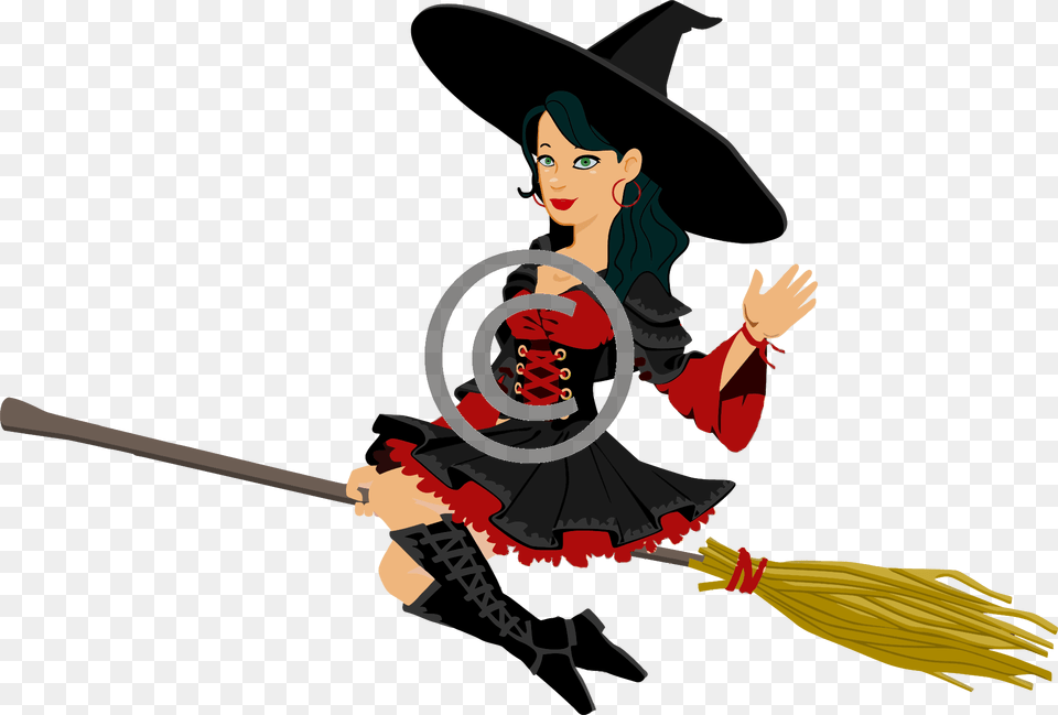 Artbroomhousehold Cleaning Supply Witch Clipart, Person, Face, Head, Clothing Free Png