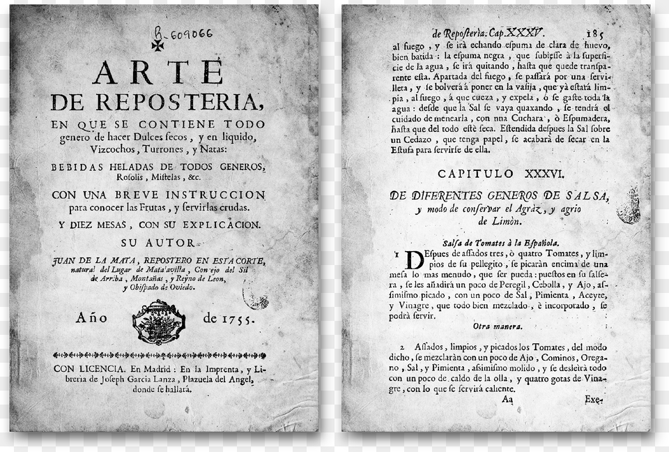 Arte De Reposteria, Page, Text, Book, Publication Png Image