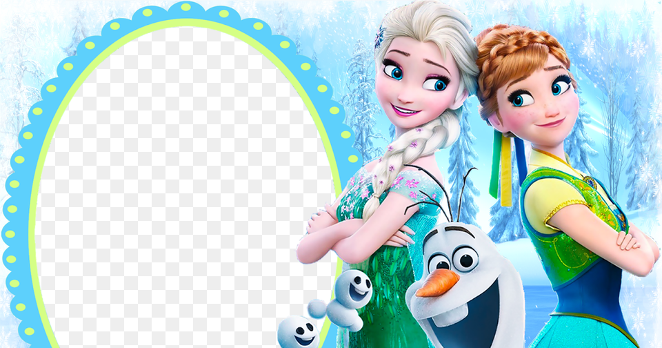 Artes Da Festa Frozen Elsa And Anna, Toy, Doll, Person, Penguin Png Image