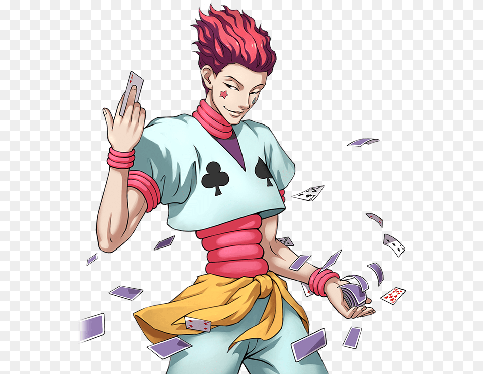 Artfictional Characterartgraphics Hunter X Hunter Hisoka, Book, Comics, Publication, Adult Free Transparent Png