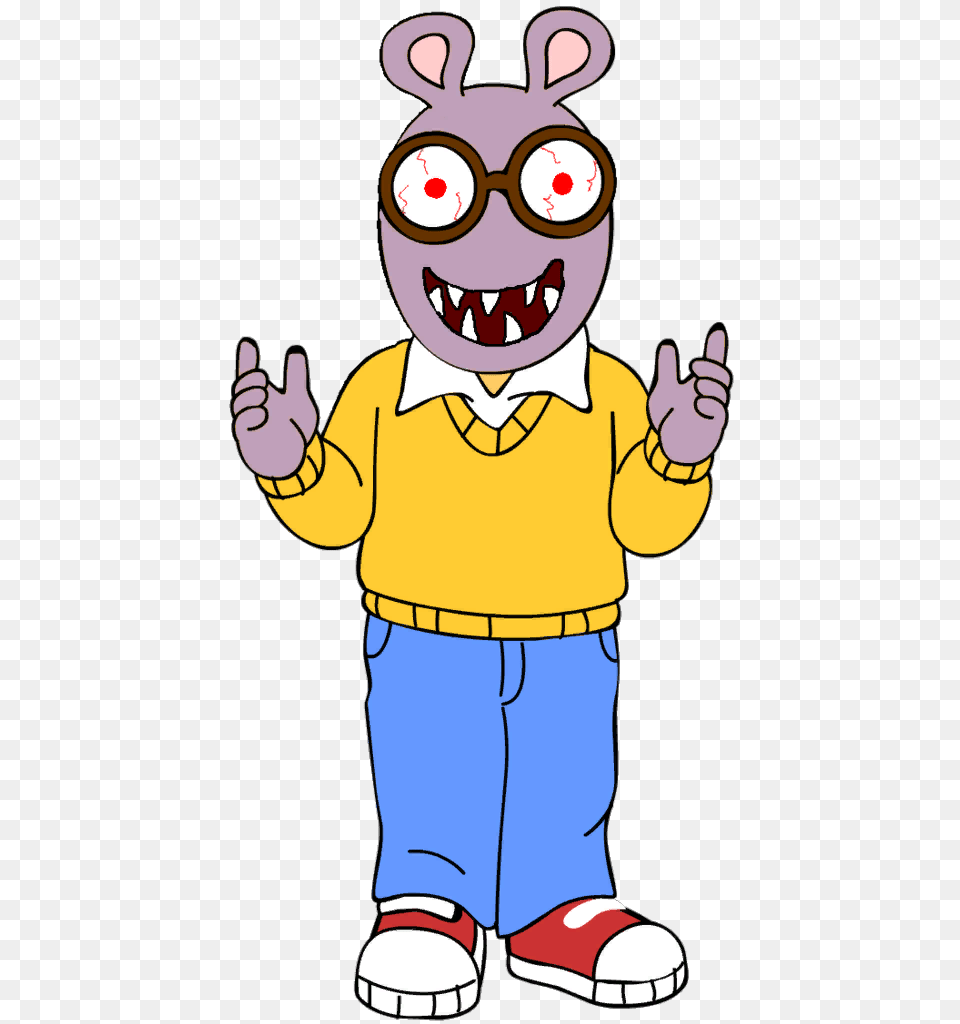 Arthur Nightmare Full Body Resoures, Baby, Person, Cartoon, Face Free Png Download