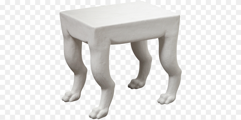 Arthur Oly Frost White Footed Bench, Furniture, Table, Coffee Table, Baby Free Png