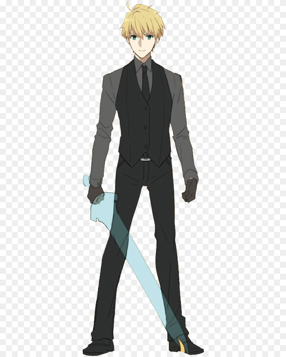 Arthur Pendragon Fate, Suit, Publication, Formal Wear, Comics Free Transparent Png