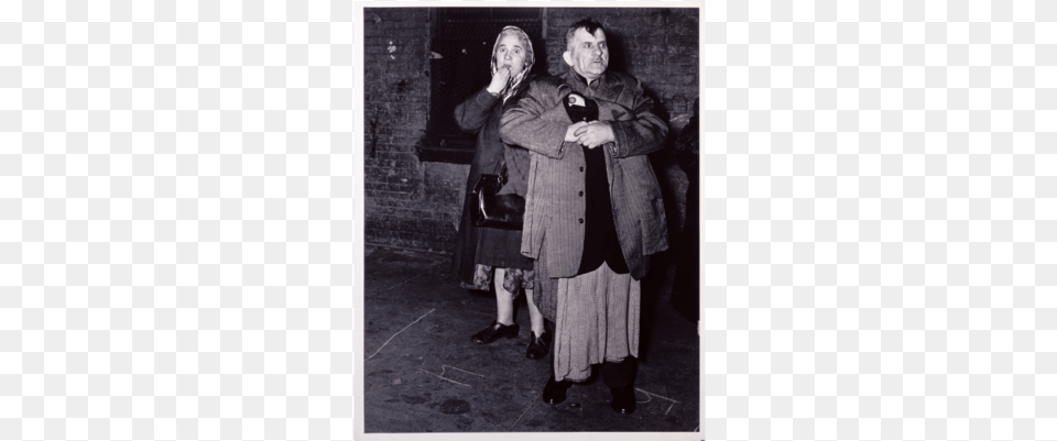 Arthur Weegee Fellig Notable Photographs 1940 49 Eva Braun En Buenos Aires, Accessories, Bag, Clothing, Coat Png Image