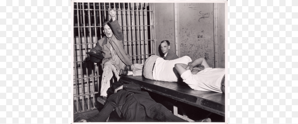 Arthur Weegee Fellig Notable Photographs 1950 59 Arthur H Fellig, Prison, Adult, Male, Man Free Png Download