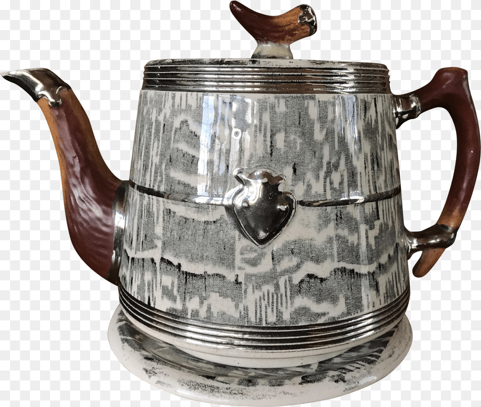 Arthur Wood Silver Shield Teapot Teapot Png Image