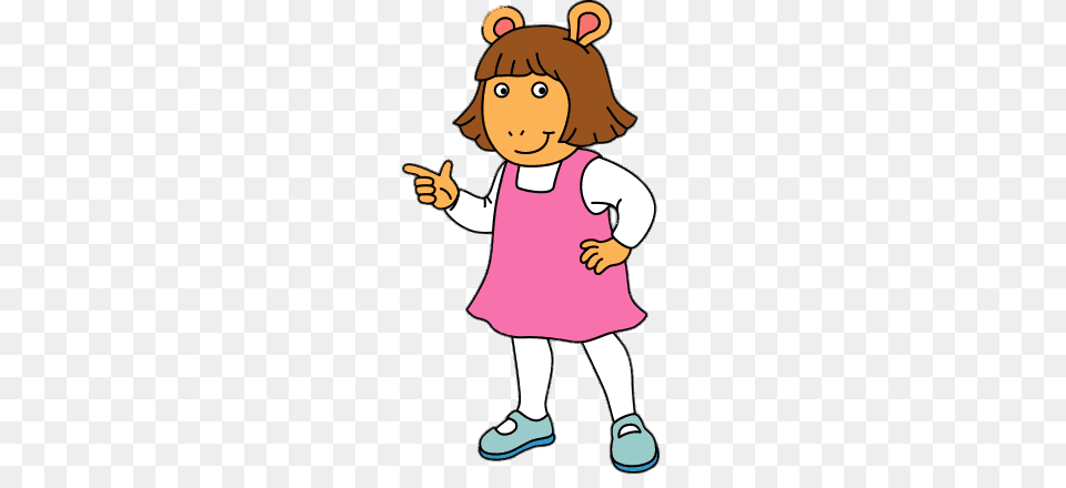 Arthurs Sister Dw, Baby, Person, Cartoon, Face Png