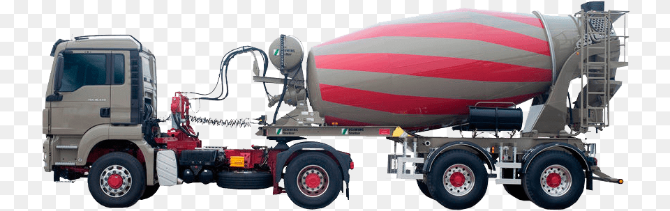 Articulated Concrete Mixer Beton Mikseri, Transportation, Truck, Vehicle, Trailer Truck Free Transparent Png