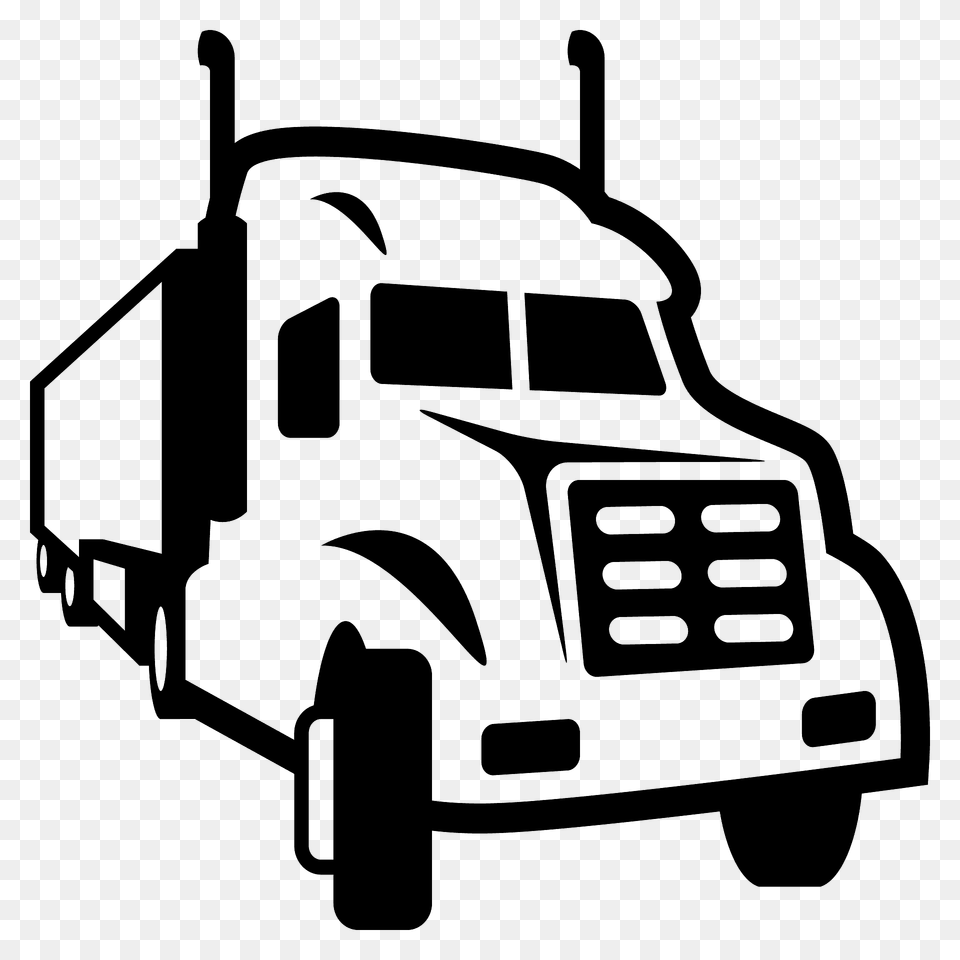 Articulated Lorry Emoji Clipart, Trailer Truck, Transportation, Truck, Vehicle Free Png Download