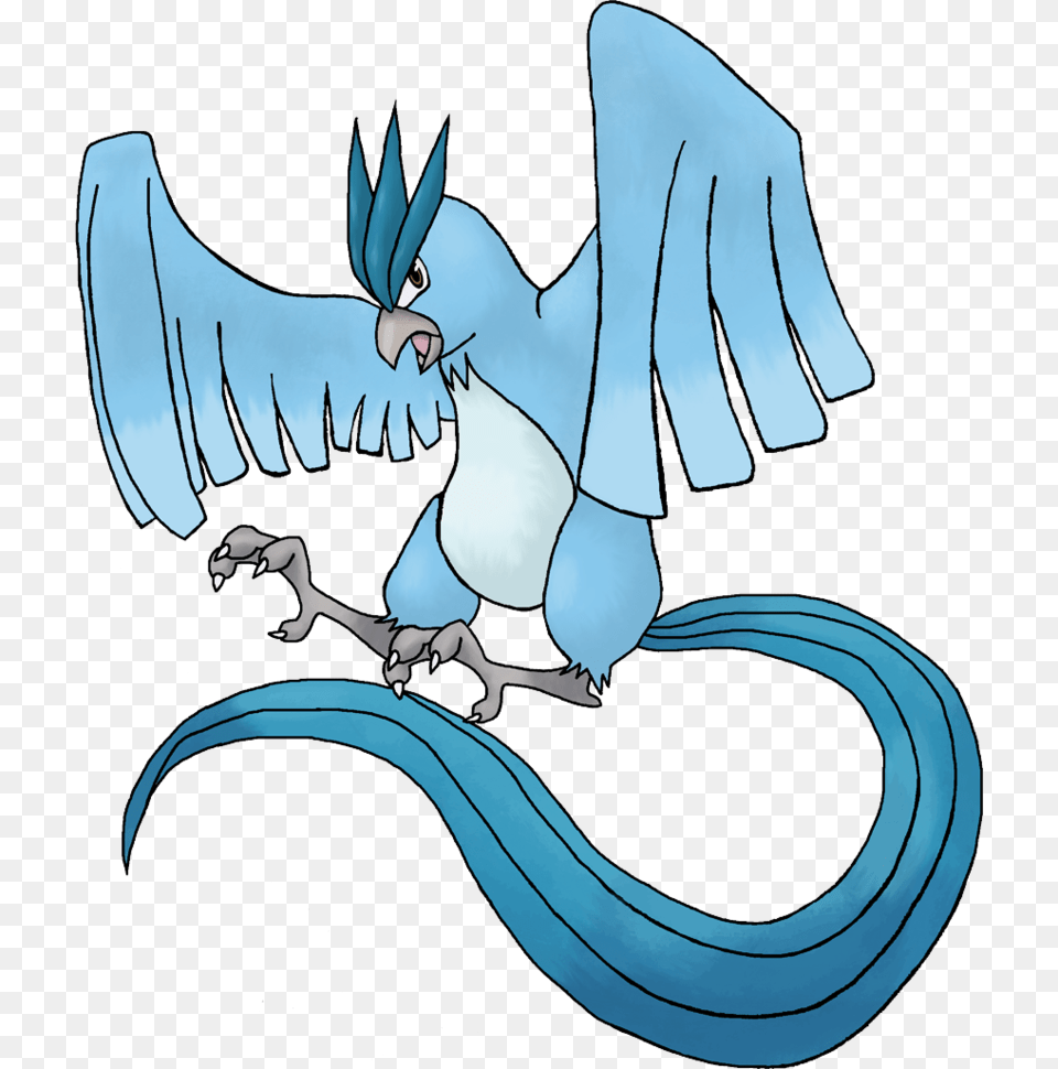 Articuno, Animal, Bird, Jay, Adult Free Png Download