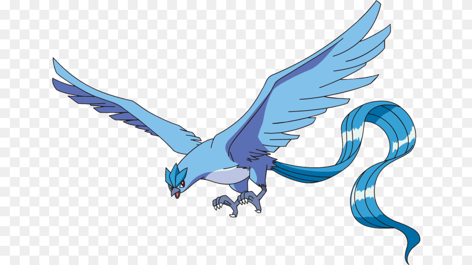 Articuno, Animal, Bird, Flying, Jay Free Transparent Png