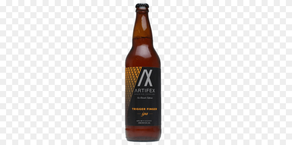 Artifex Trigger Finger Ipa Craftshack, Alcohol, Beer, Beer Bottle, Beverage Free Transparent Png