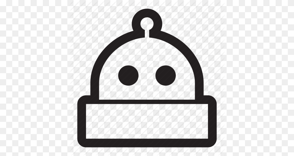 Artificial Intelligence Automoton Bot Droid Face Head Robot Icon, Accessories, Bag, Handbag, Gate Free Png