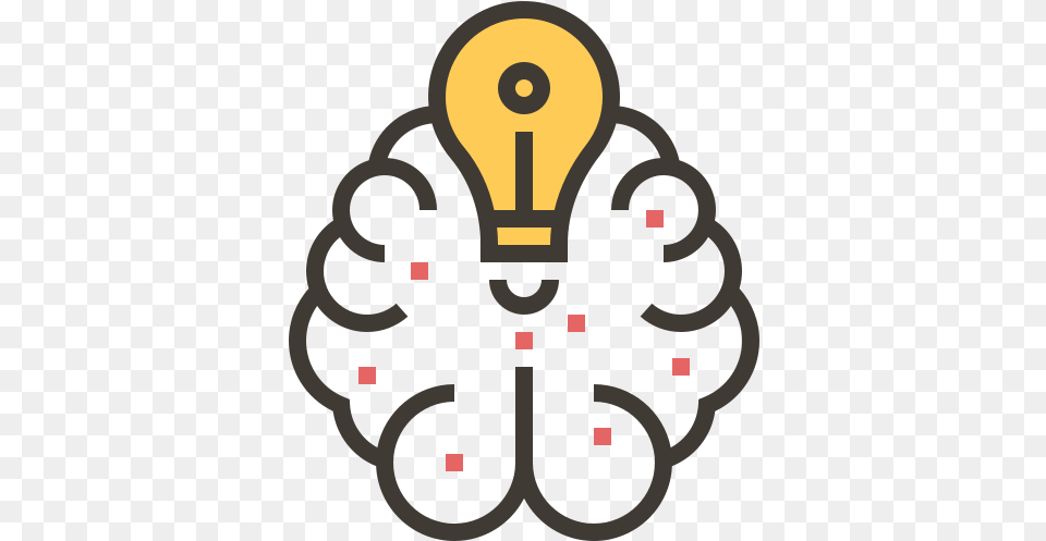 Artificial Intelligence Brain Light Brain Idea Icon, Cutlery, Spoon, Lightbulb, Animal Free Png