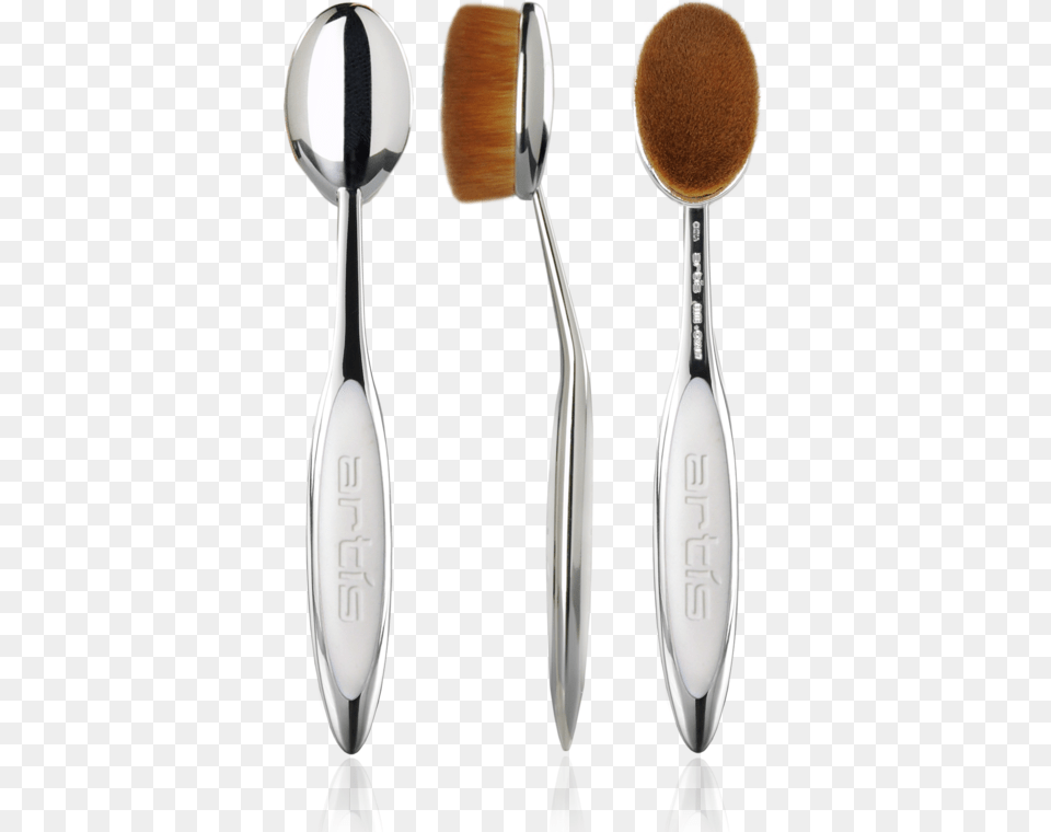 Artis Elite Mirror Oval 7 3 Views With Reflections Artis Brush Oval N, Cutlery, Device, Spoon, Tool Free Png