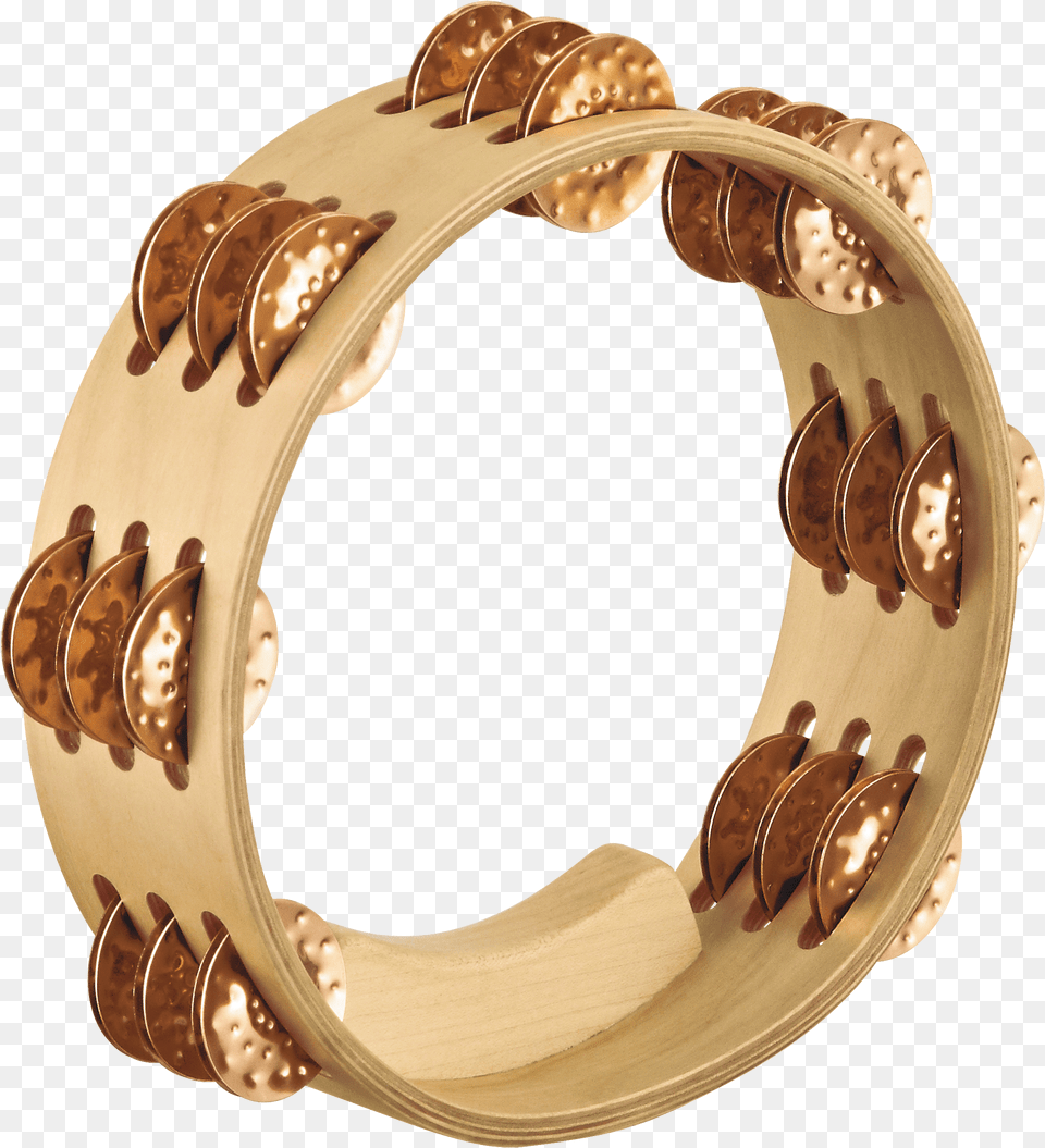 Artisan Edition Compact Tambourine Hammered Bronze Meinl Artisan Compact Maple Tambourine, Accessories, Jewelry, Bracelet, Smoke Pipe Free Png Download