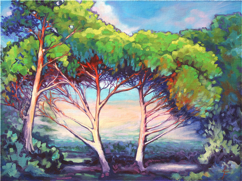 Artist, Art, Painting, Plant, Tree Free Png