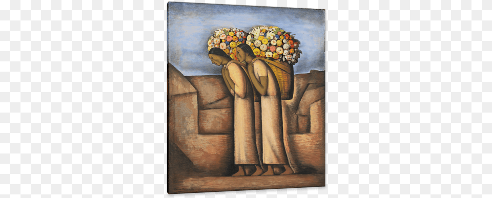Artist Alfredo Ramos Martnez Studied At The Academy Alfredo Ramos Martnez, Art, Painting, Plant, Flower Bouquet Png