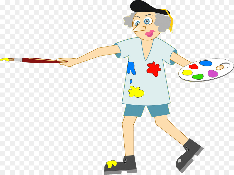 Artist Clipart, People, Person, Boy, Child Png