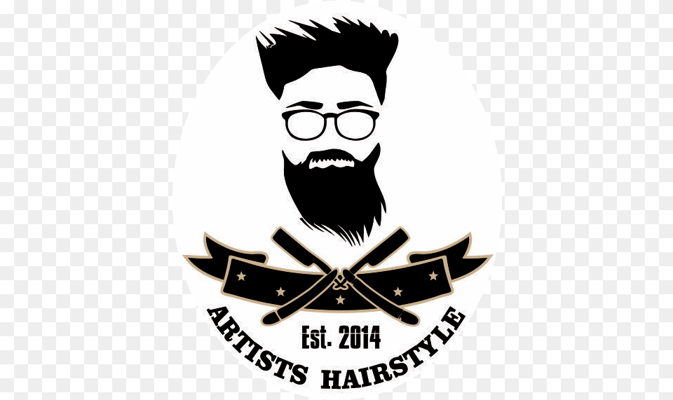 Artist Hairstyle Artist Hair Style, Logo, Adult, Male, Man Free Png Download