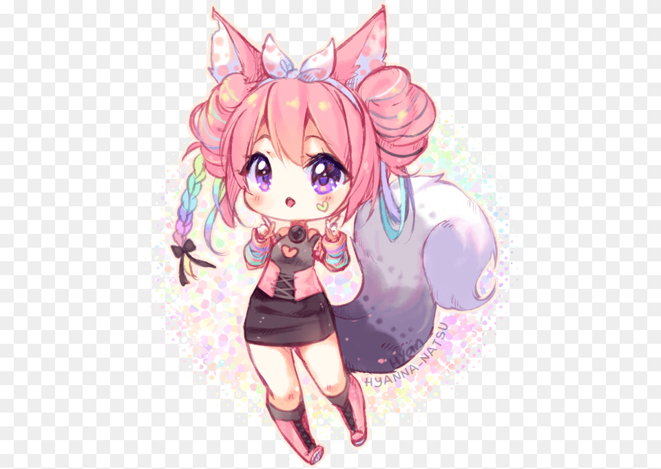 Artist Kawaii Hyanna Natsu Chibi, Book, Comics, Publication, Baby Png Image