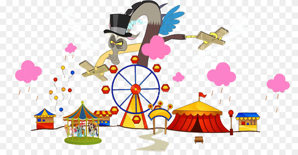 Artist Mysterymelt Of Carnival Clip Art Circus, Leisure Activities, Machine, Wheel Free Png