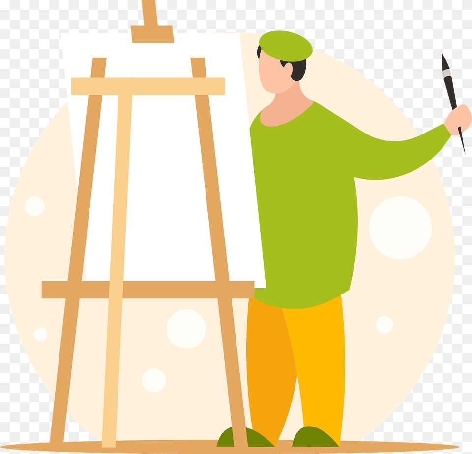 Artist Painting, Carpenter, Person, Outdoors, Face Free Png Download