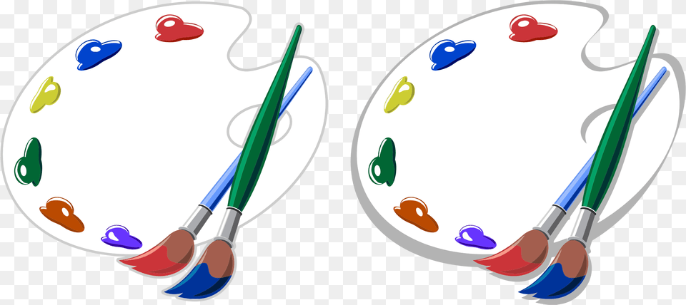 Artist Palette Clip Art, Paint Container, Brush, Device, Tool Free Transparent Png