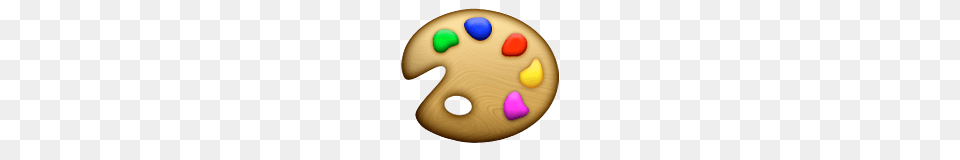 Artist Palette Emoji On Apple Ios, Food, Sweets, Paint Container, Cookie Free Transparent Png