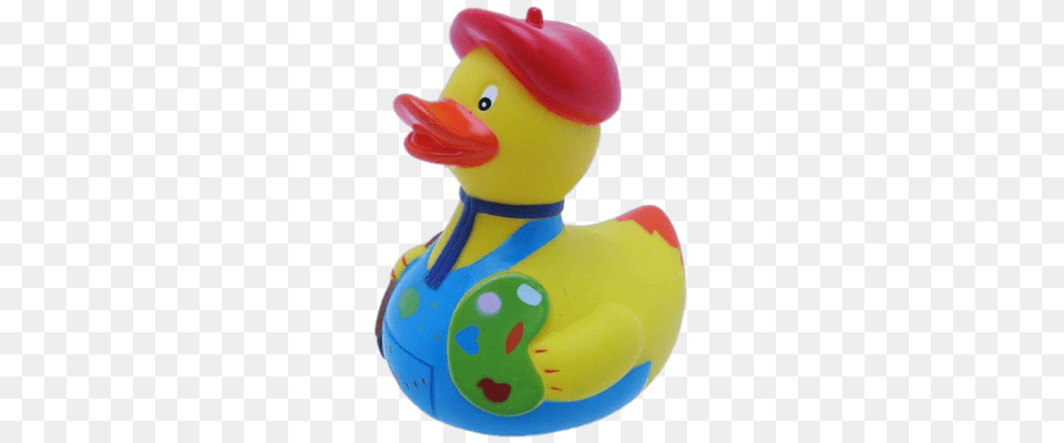 Artist Rubber Duck, Toy, Figurine Png