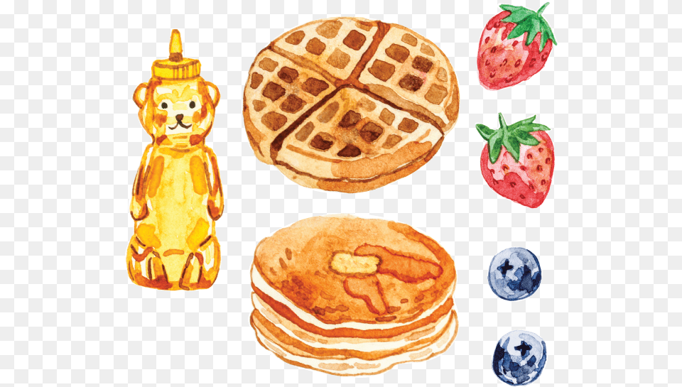 Artist Series Stickers Artist, Bread, Food, Waffle Free Png Download