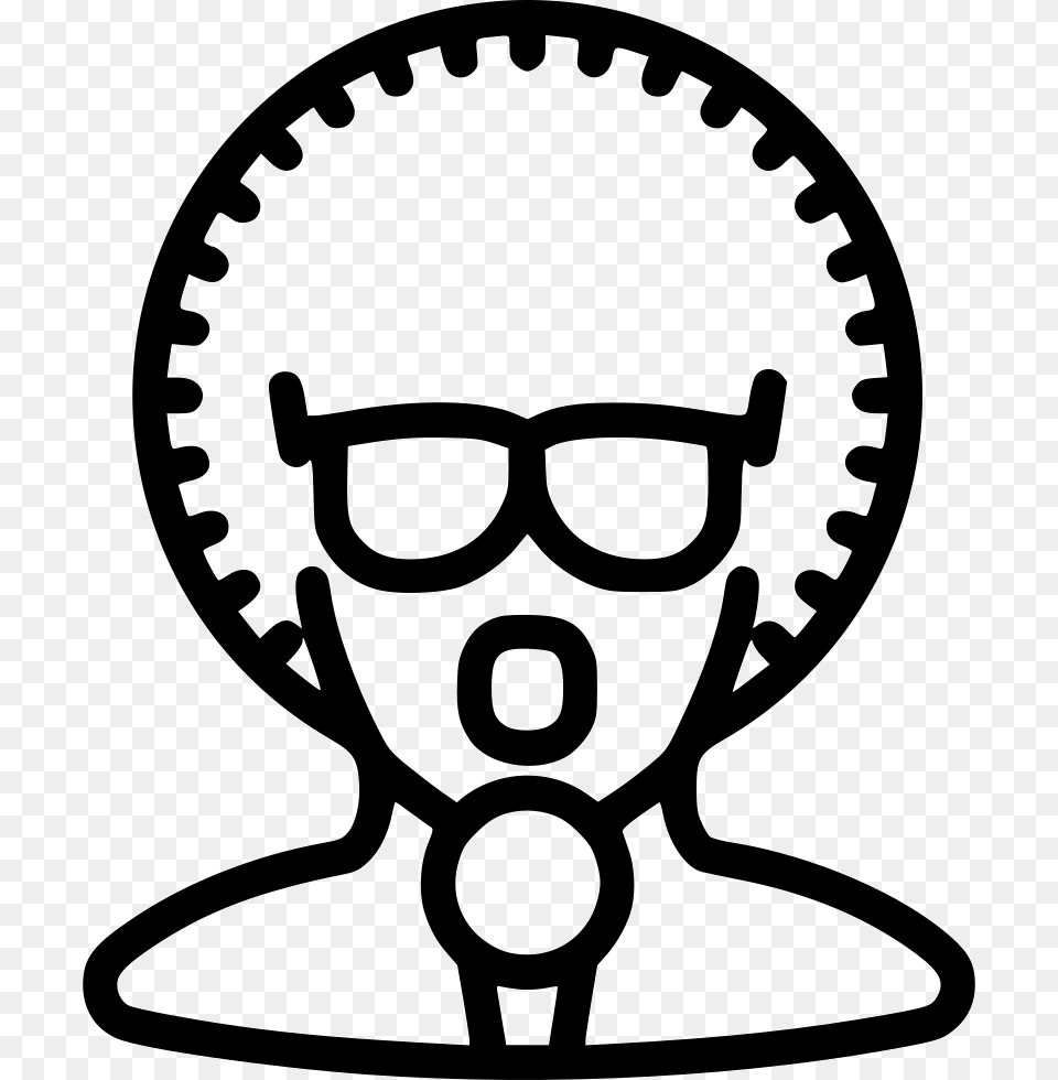 Artist Singer Disco Glasses Vocalist Performer Human Gwss Robotics, Stencil, Accessories, Baby, Person Free Png