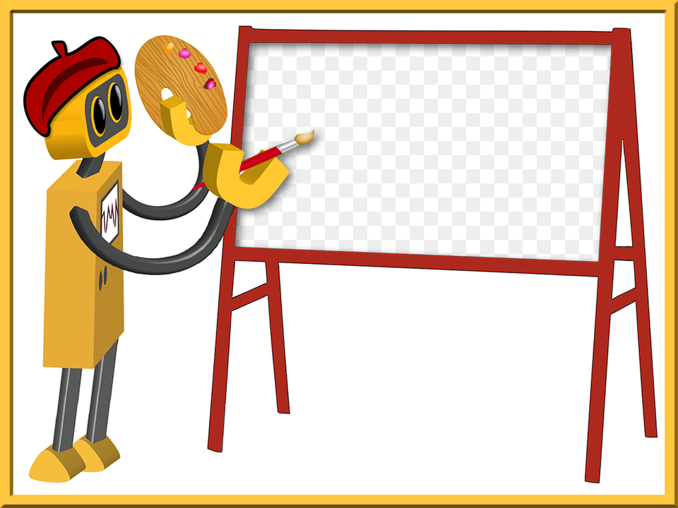 Artist Background, White Board Free Transparent Png