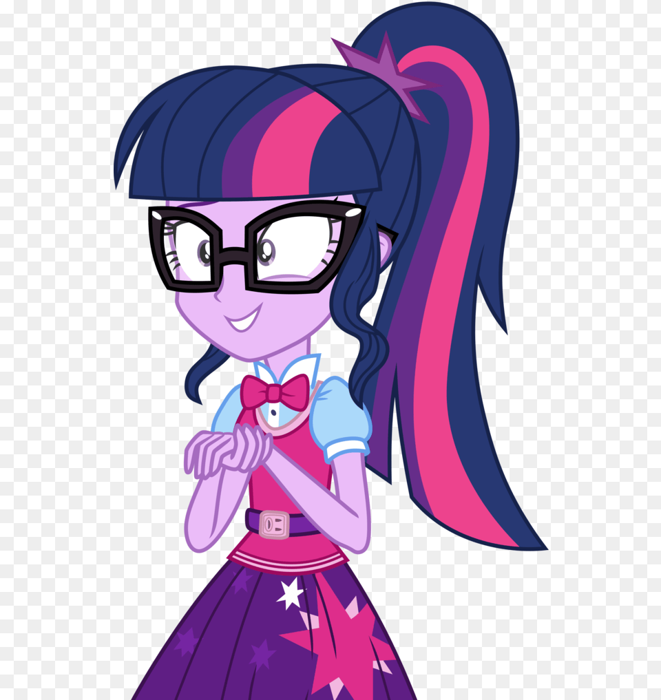 Artist Uponia Clothes Equestria Girls Female My Little Pony Equestria Girl Twilight Sparkle Namygaga, Book, Comics, Publication, Purple Free Png