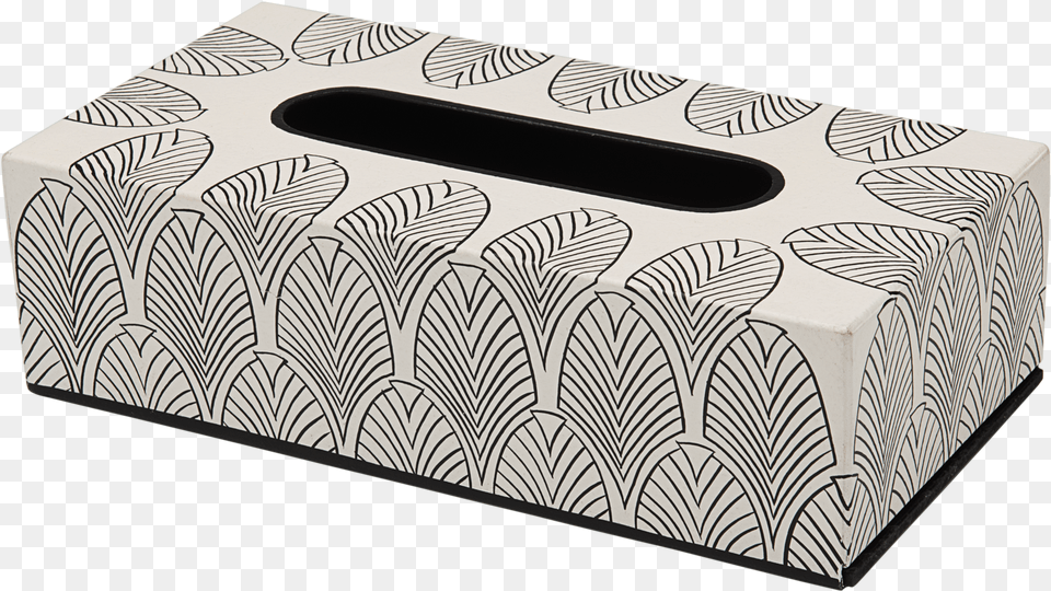 Artistic Deco Tissue Box Decorative Tissue Box Monochrome, Furniture, Cardboard, Carton Free Png