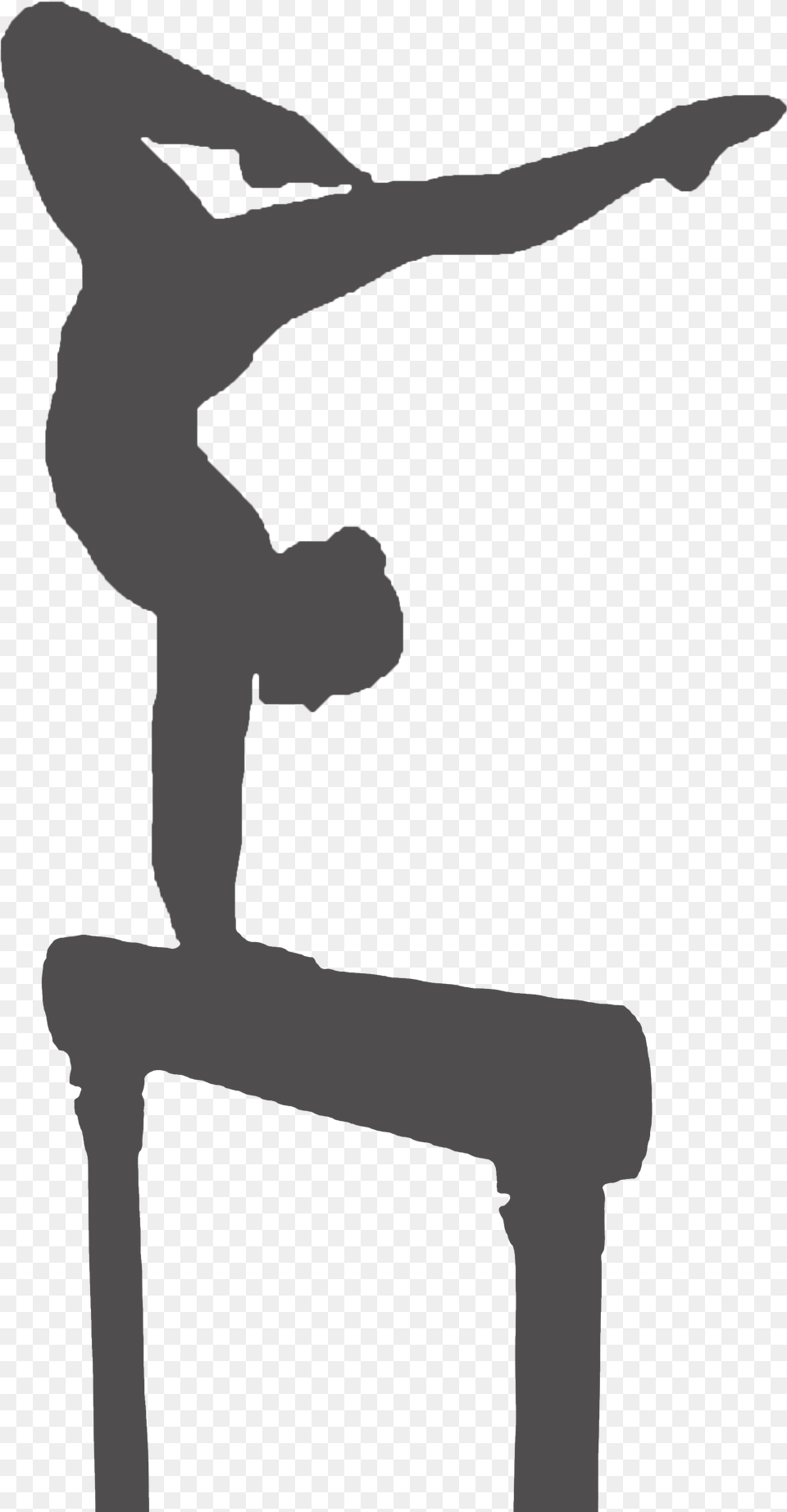 Artistic Gymnastics Silhouette Split Clip Art Gymnastics Iphone 8 Plus Case Gymnastics, Acrobatic, Sport, Balance Beam, Person Free Png Download