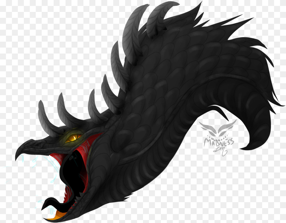 Artisticrealistic Black Dragon Black Dragon Mope Io, Person Free Png Download
