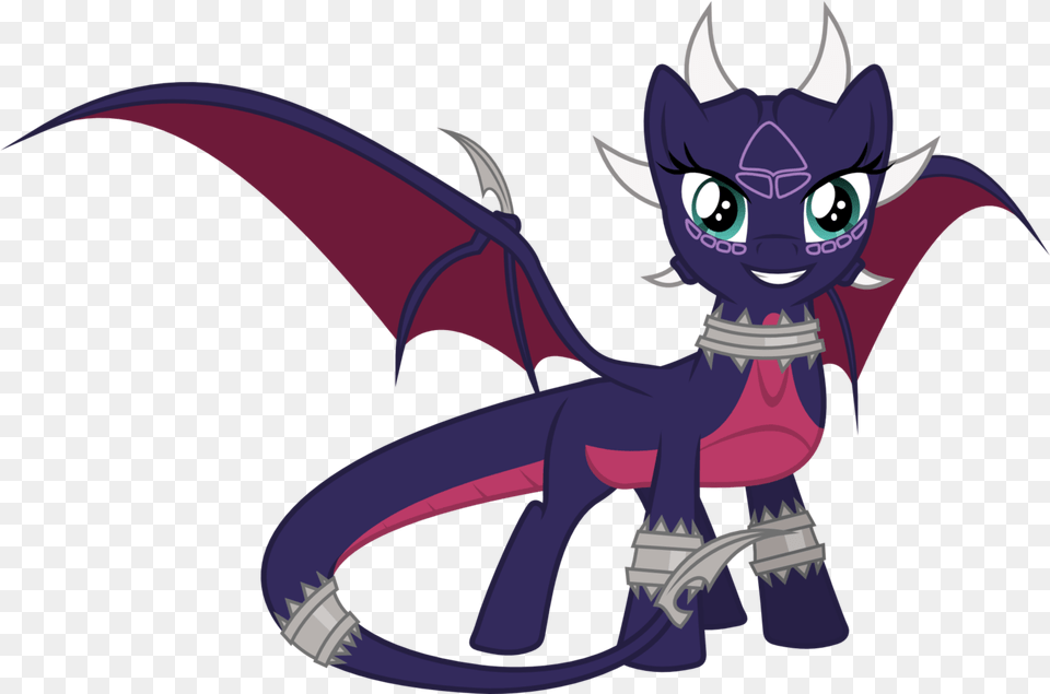 Artistlumorn Crossover Cynder Dracony Hybrid Cynder Pony Dragon, Baby, Person, Face, Head Free Png Download