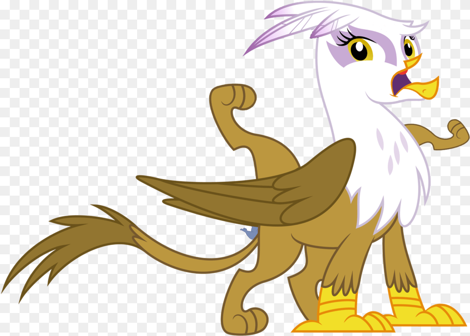 Artistr3ign Gilda Griffon Inverted Mouth Iron My Little Pony Bird, Animal, Cartoon, Eagle Png Image