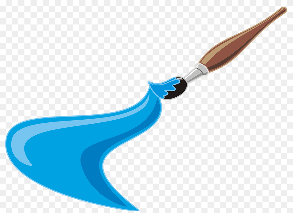 Artists Brush And Paint Clipart, Device, Tool, Sword, Weapon Png Image