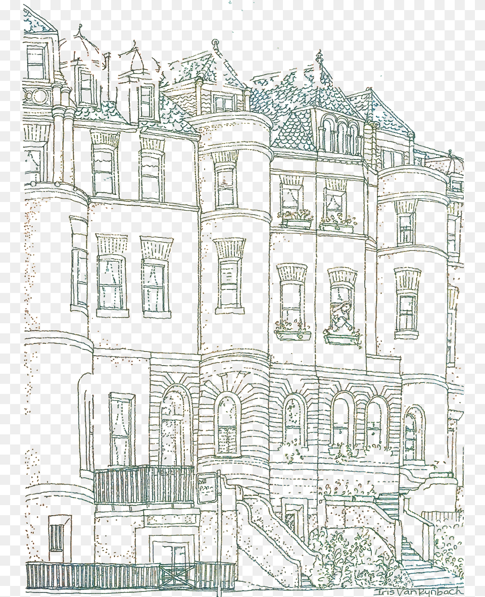 Artists Drawing Building Sketch, Architecture, Art, Doodle, City Free Png Download
