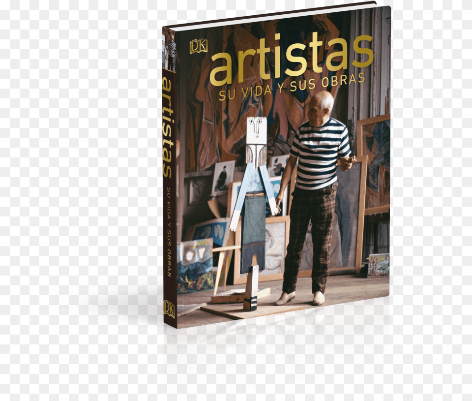Artists Their Lives And Work Esp 3d Artistas Su Vida Y Sus Obras Libro, Publication, Book, Person, Man Png
