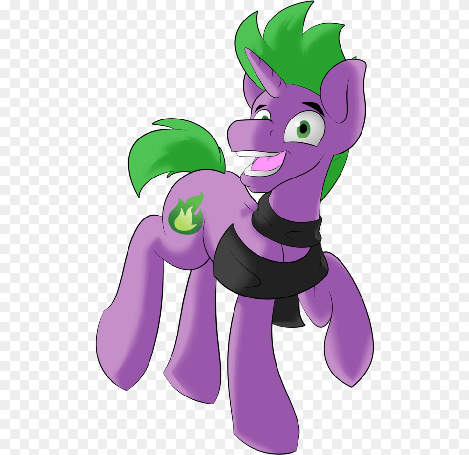 Artistsunsetatmidnight Clothes Ponified Spike Cartoon, Purple, Book, Comics, Publication Free Png