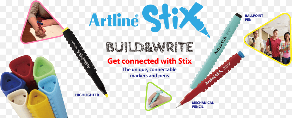 Artline Stix Mechanical Pencil Artline Stix, Person, Accessories, Bag, Handbag Free Png Download